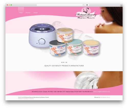 DynamiX WordPress theme - mutualbeautymastexhealth.com