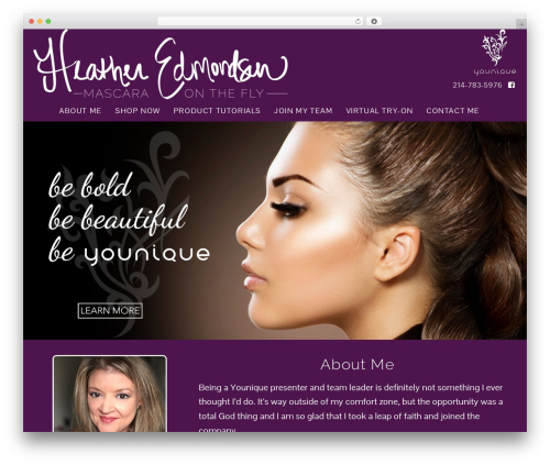 Epik WordPress theme - mascaraonthefly.com