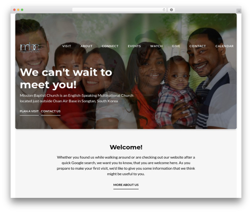 Float theme WordPress - missionbaptist.com