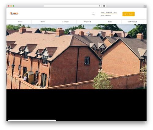 Lightwire theme WordPress - hebcontractors.co.uk
