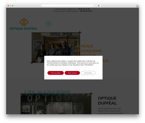 Template WordPress theme - opticien-tulle.fr