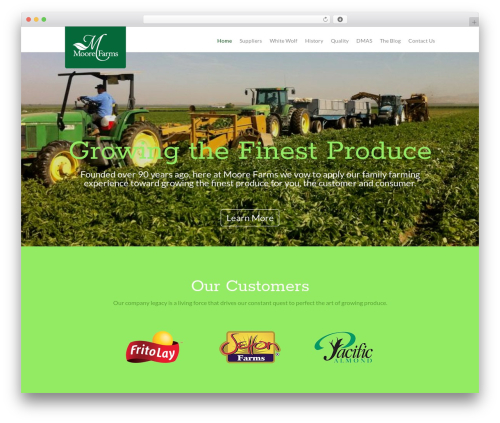 Theme WordPress Unresponsive Theme - moorefarmsca.com