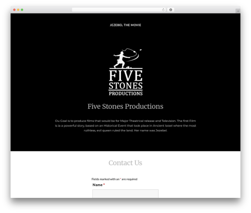 TM 9studio theme WordPress - fivestonesproductions.com