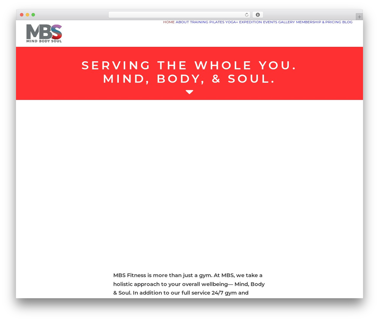 Uncode WP theme - mbsfitness.net