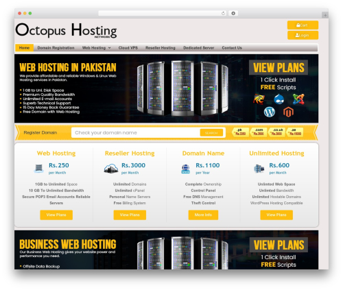 Hostiko domain checker WordPress plugin - octopushostingnetwork.com