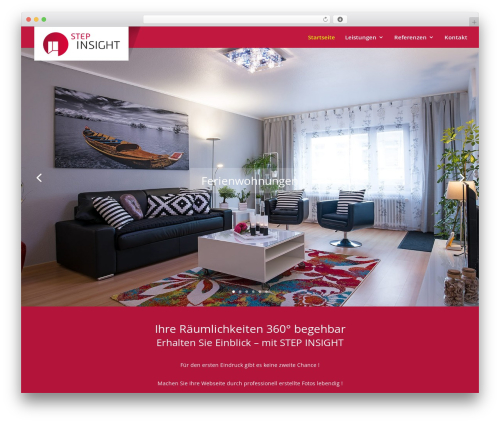 Divi WordPress theme design - stepinsight.de