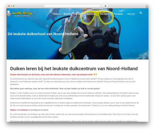 Hello Elementor WordPress theme - kevmic-diving.nl