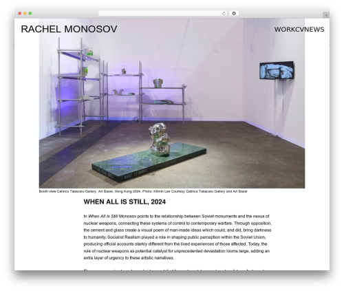 Laytheme imagehover WordPress plugin - rachelmonosov.com