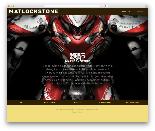 Matlock best WordPress theme - matlockstone.com