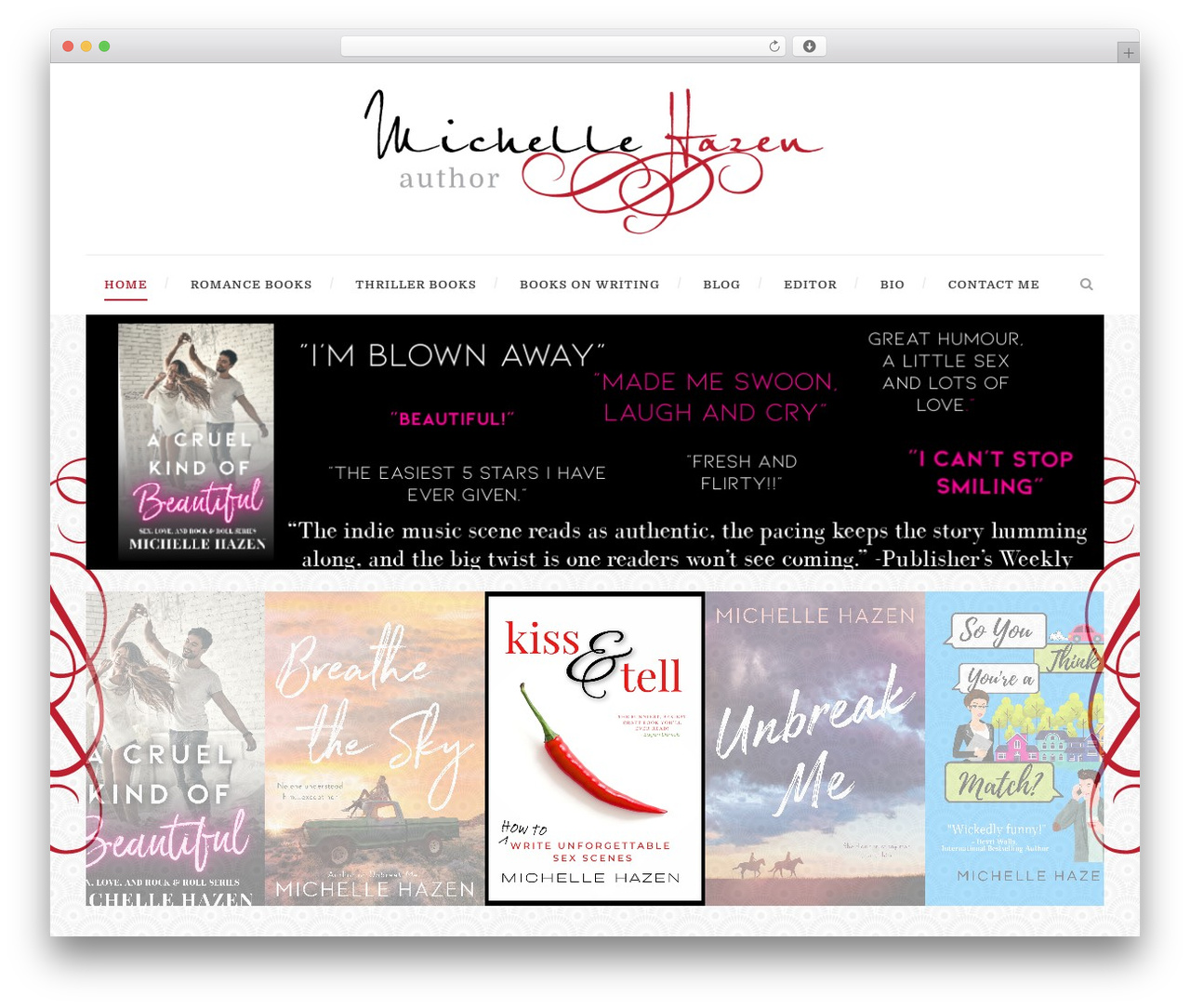 Simple Article WordPress theme - michellehazenbooks.com Simple Article WordPress theme - michellehazenbooks.com