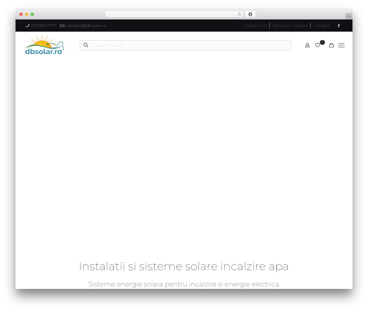 Theme-owm WordPress theme - www.dbsolar.ro