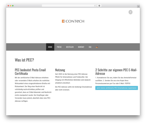 Theme WordPress Amora - pecbz.com