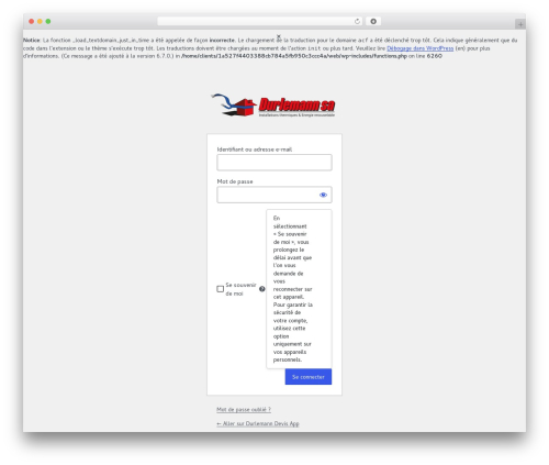 Theme WordPress Durlemann Devis App - durlemann-devis.ch