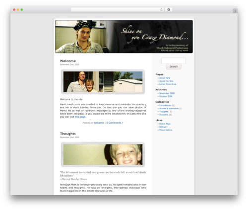 Falbum WordPress plugin - markliveson.com
