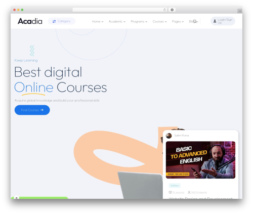 Buy now WordPress plugin - wp.themepure.net/acadia-masterstudy