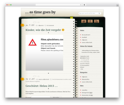 WP Calendar (wp-calendar) free WordPress plugin - meinels.de