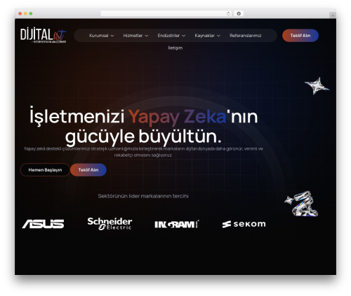WordPress theme Nextmind - dijitalistmarketing.com
