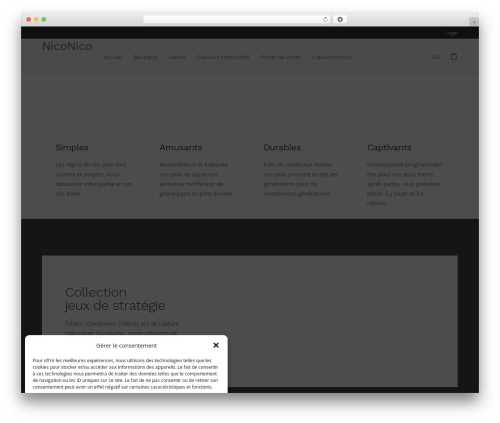 WP theme Smart Child - niconico.ca