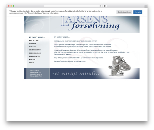 Basic 1 WordPress theme - xn--larsens-forslvning-r4b.dk