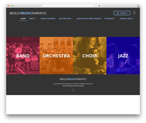 Developer Theme WP theme - bexleymusicparents.org