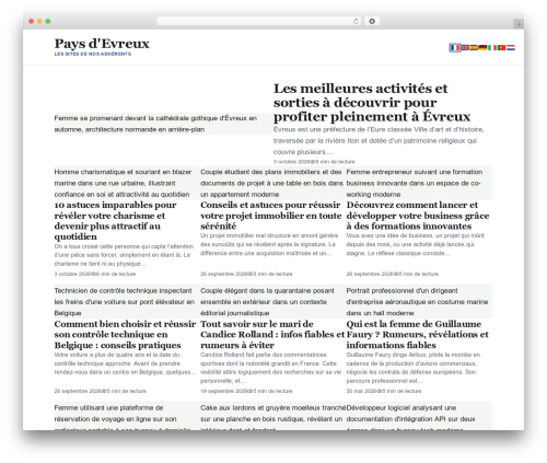 Esteem WordPress theme - ot-pays-evreux.fr