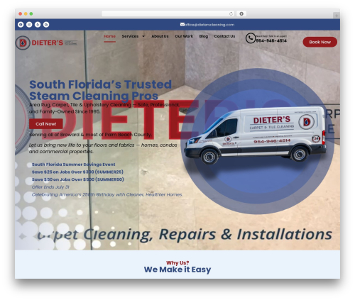 Emcp tools WordPress plugin - dieterscleaning.com
