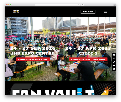 Eventin pro WordPress plugin - comicconafrica.co.za