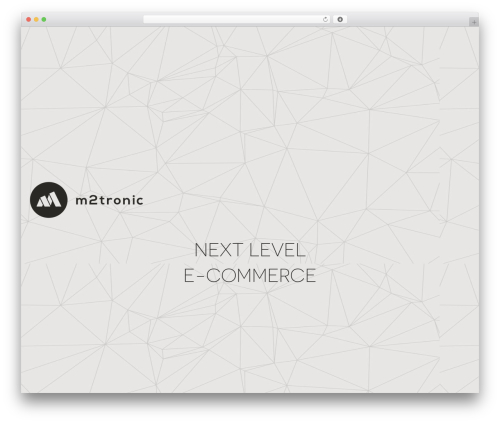 Minimable WordPress theme - m2tronic.com