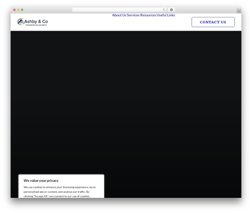 Uncode best WordPress theme - ashbyandco.com