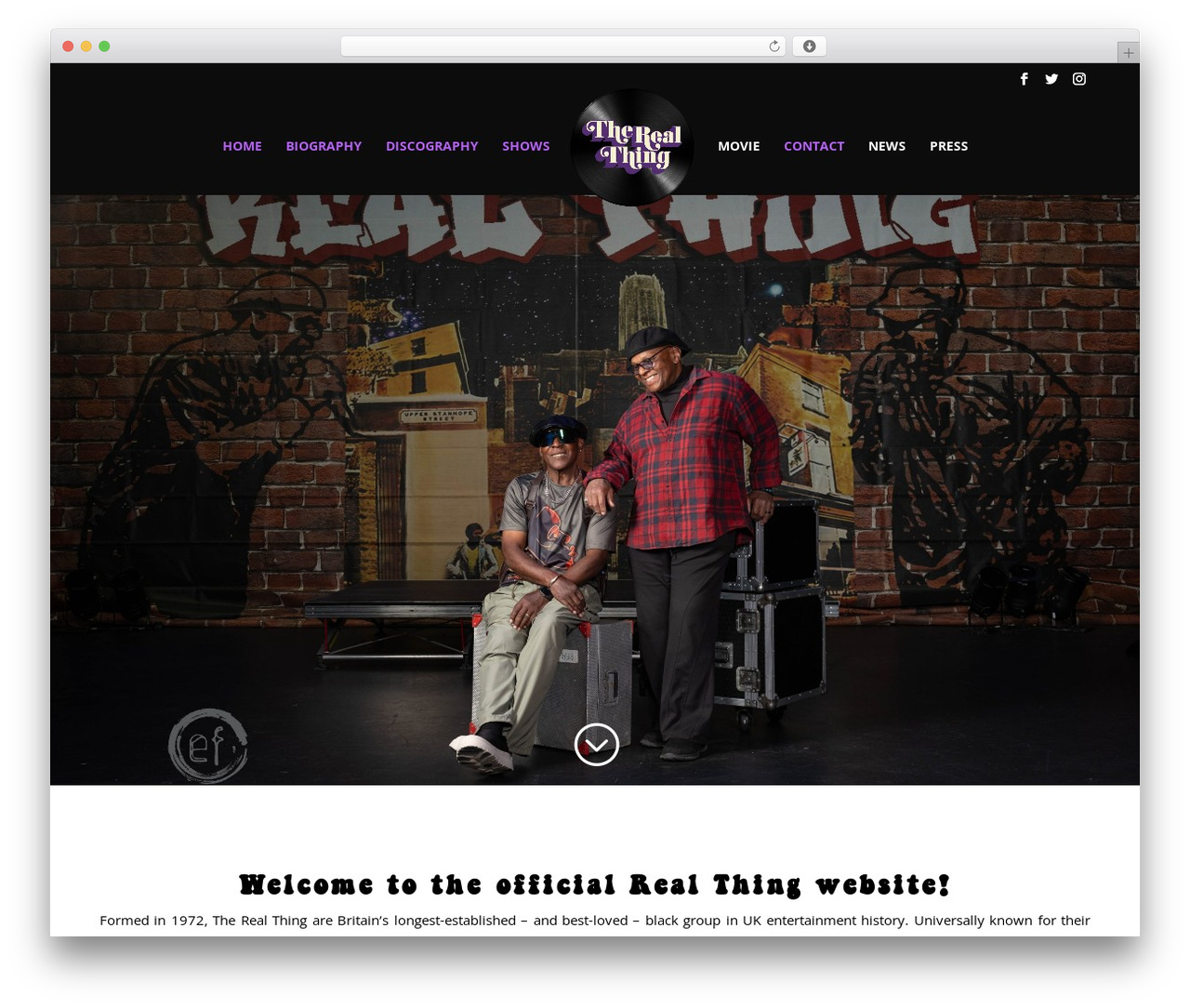 WordPress theme The Real Thing - therealthingofficial.com WordPress theme The Real Thing - therealthingofficial.com