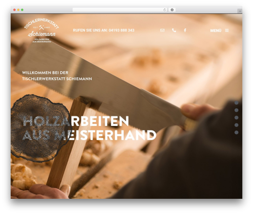 Industrial WordPress plugin - tischlerei-schiemann.de