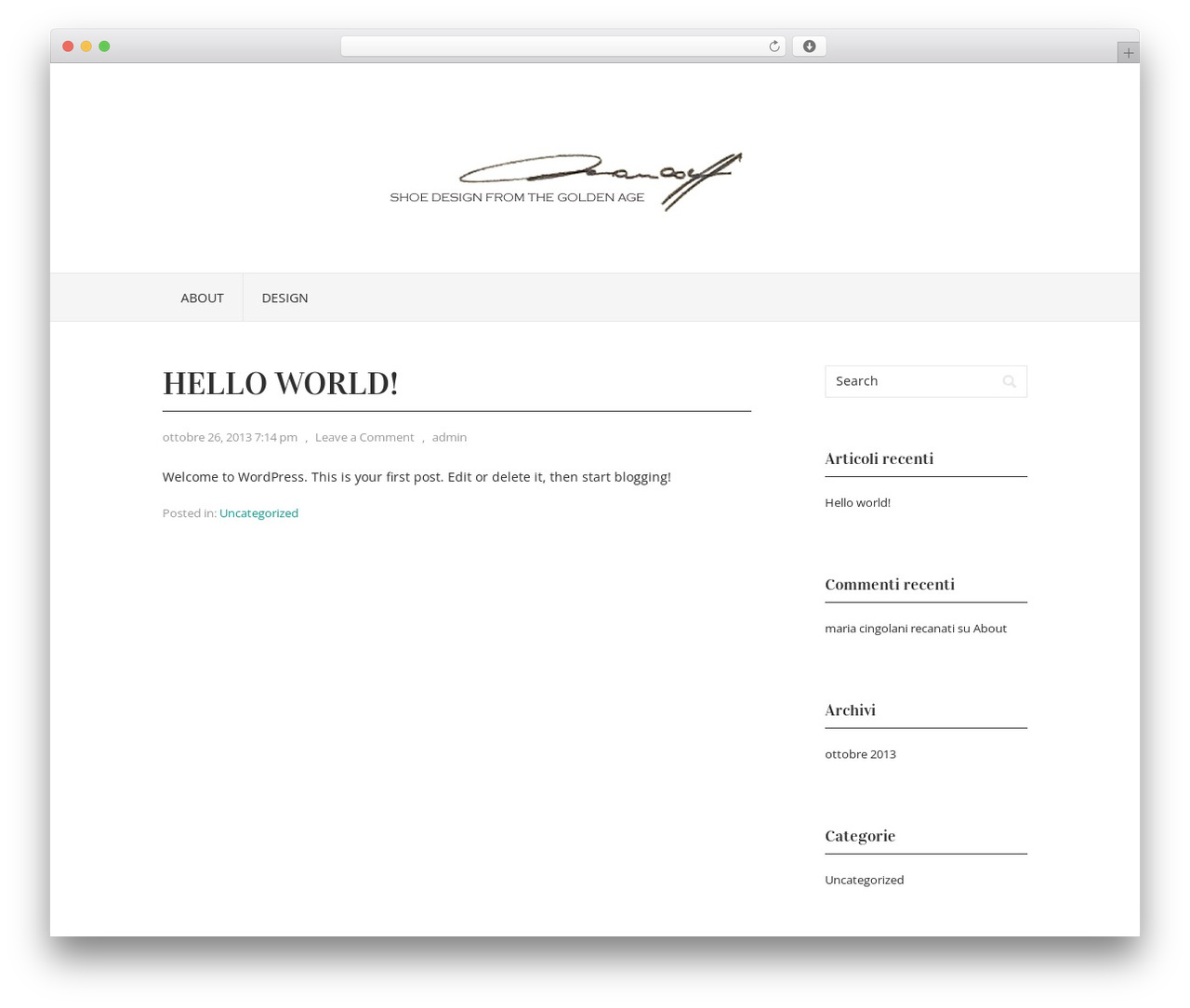 WordPress theme Vortex - mauriziomandozzi.com
