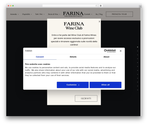 Date picker for contact form 7 WordPress plugin - farinawines.com