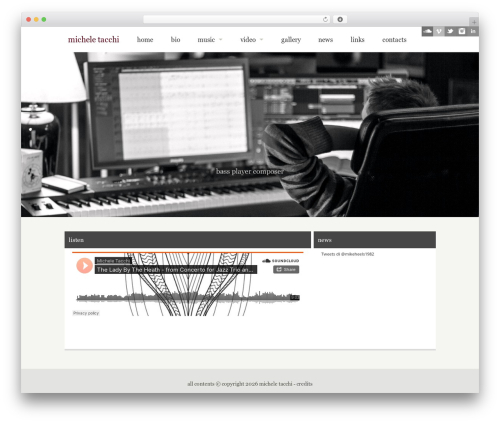 Amplify Theme best WordPress theme - micheletacchi.com