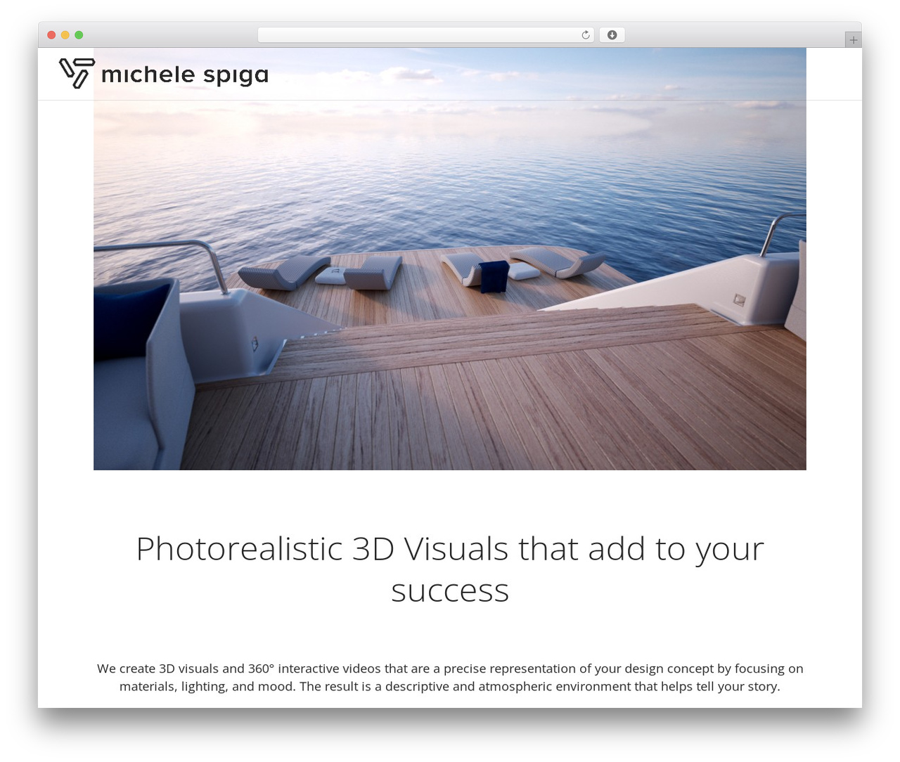 Best WordPress theme Create - michelespiga.com