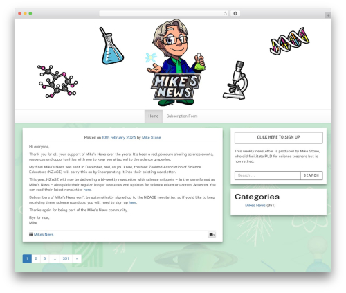Bootstrap Basic free WP theme - mikesnews.co.nz Bootstrap Basic free WP theme - mikesnews.co.nz
