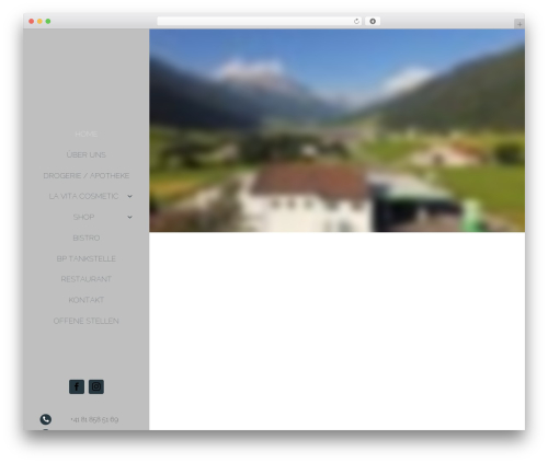 Conrad WordPress theme - parcrom.ch