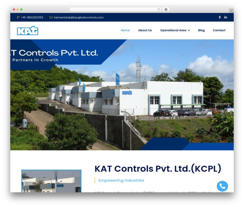 Dustrix theme WordPress - katcontrols.com