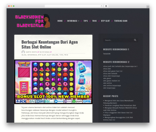 Float theme WordPress - blackwomenforblackgirls.org