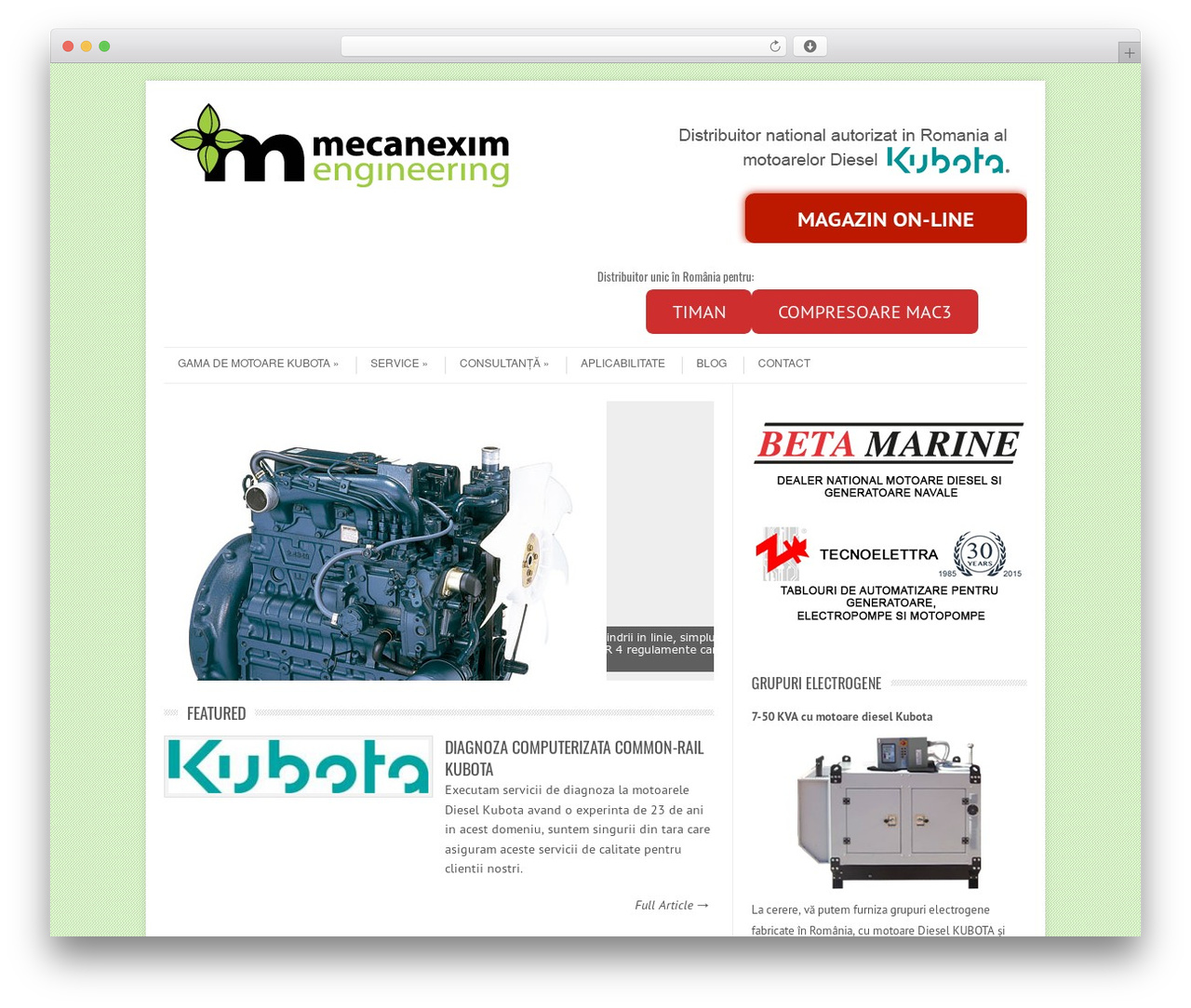 Leaf WordPress theme design - mecanexim.ro Leaf WordPress theme design - mecanexim.ro