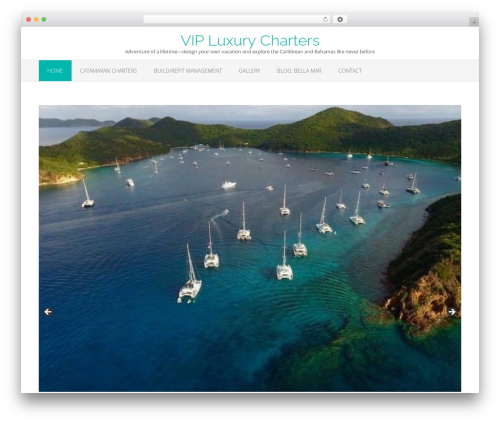 Oceanic WP theme - vipluxurycharters.com
