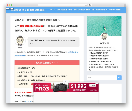 Sango theme gutenberg WordPress plugin - kazuyasu.com