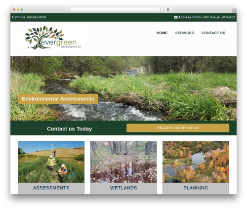 Theme WordPress Premium Theme - evergreenwis.com