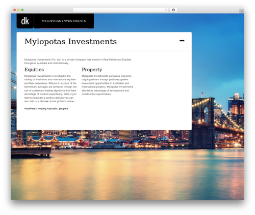 Theme WordPress DK - myloinvest.com