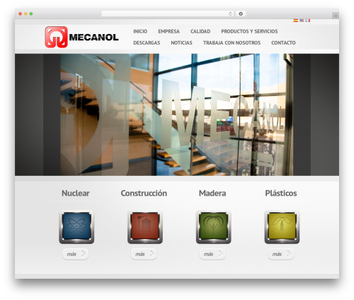 Theme WordPress WordPress Theme 1265 - mecanizadosolivera.com