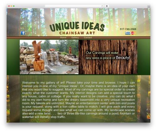 WordPress theme Custom Theme for WordPress - myuniqueideas.com