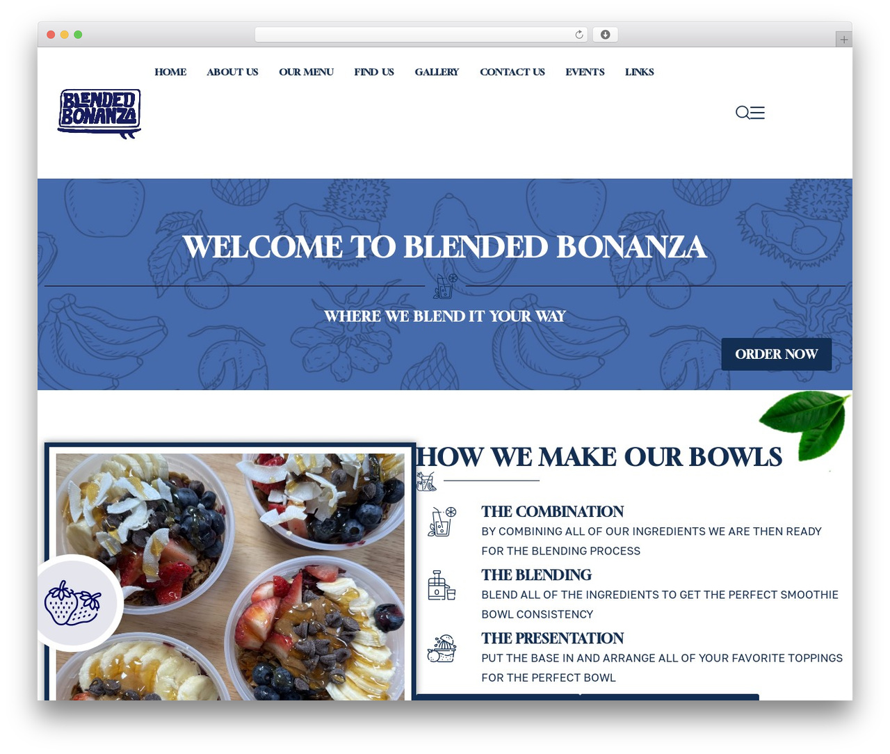 WordPress theme Restimo - blendedbonanza.com