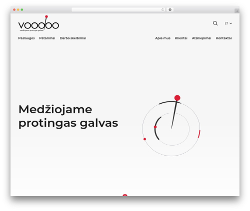 WordPress theme Voodoo - www.voodoo.lt