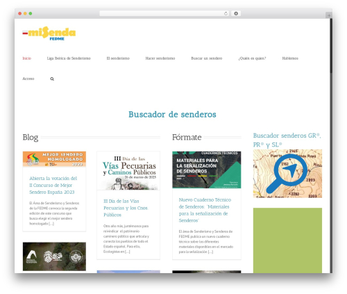 Gestor de cookies WordPress plugin - misendafedme.es