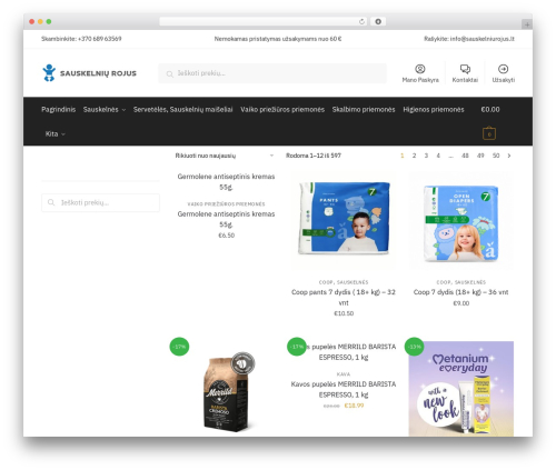 Woo lithuaniapost main WordPress plugin - sauskelniurojus.lt